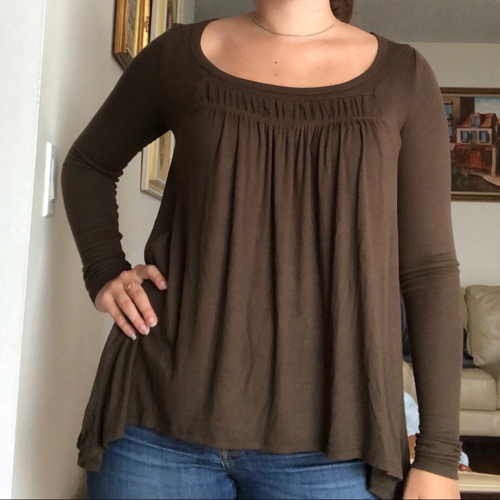 🌺3 for $30🌺Free People Ribbed Trendy Long-Sleeve